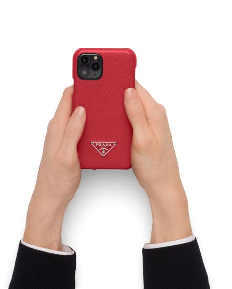 iphone red prada|Fiery Red Saffiano Leather iPhone 11 Pro Cover .